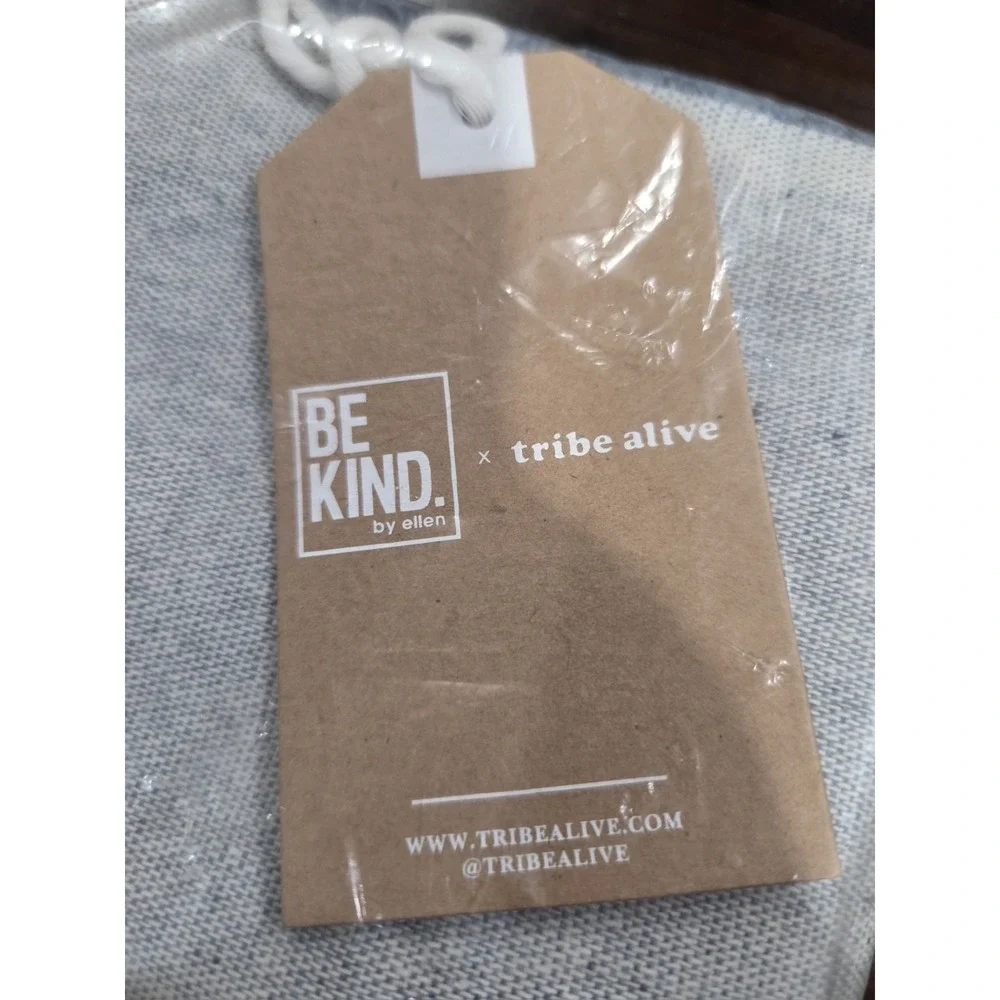 Tribe Alive Scarf‎ Grey Unopened  Be Kind Collection